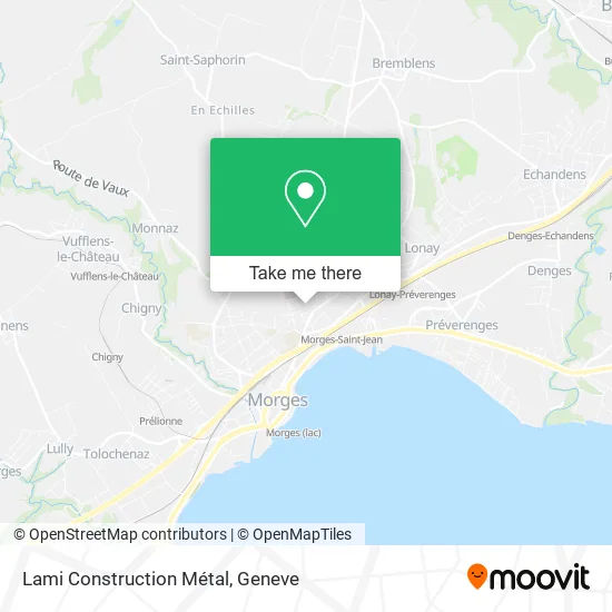 Lami Construction Métal map