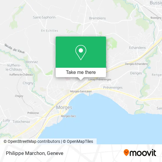 Philippe Marchon map