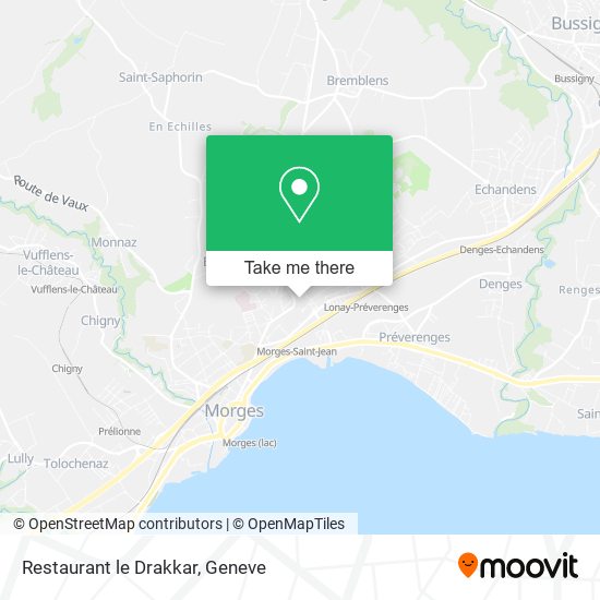 Restaurant le Drakkar map