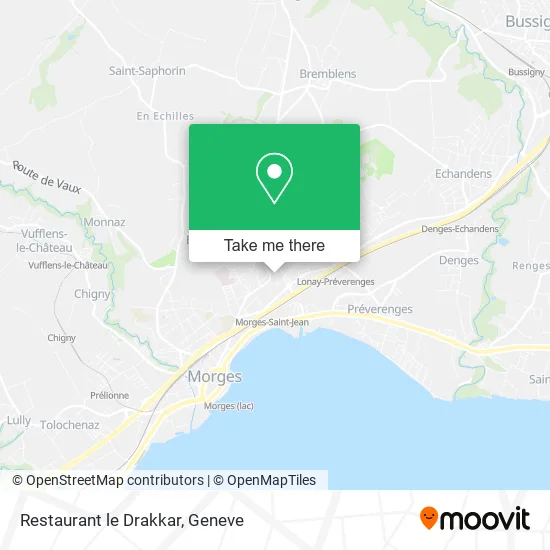 Restaurant le Drakkar map