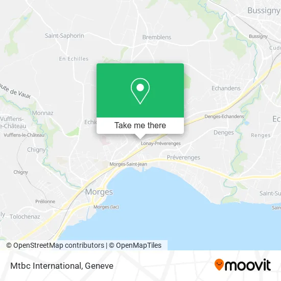 Mtbc International map