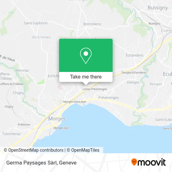 Germa Paysages Sàrl map