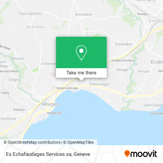 Es Echafaudages Services sa map