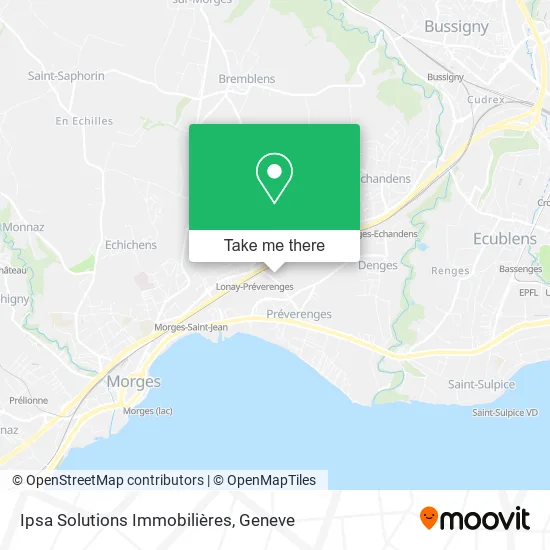 Ipsa Solutions Immobilières map