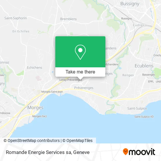 Romande Energie Services sa map