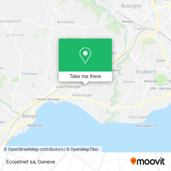 Ecojetnet sa map
