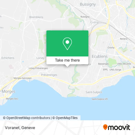 Voranet map