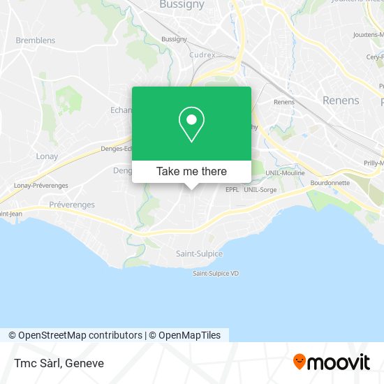 Tmc Sàrl map