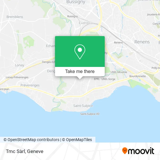 Tmc Sàrl map