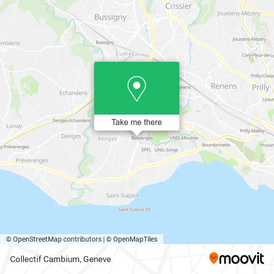 Collectif Cambium map