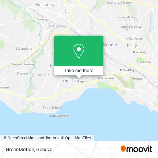 GreenMotion map