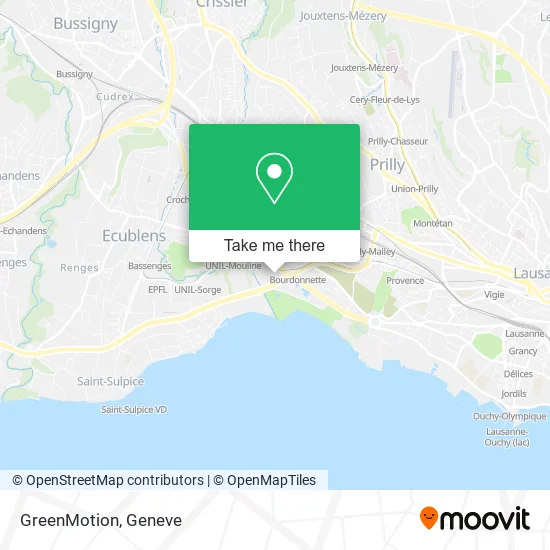 GreenMotion map
