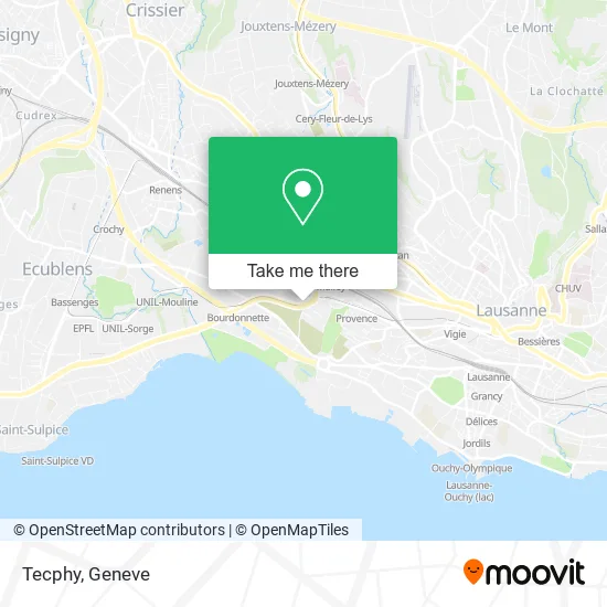Tecphy map
