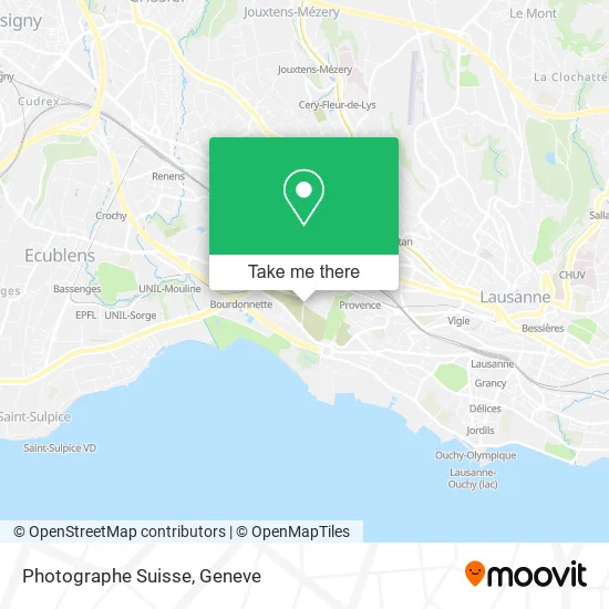 Photographe Suisse map