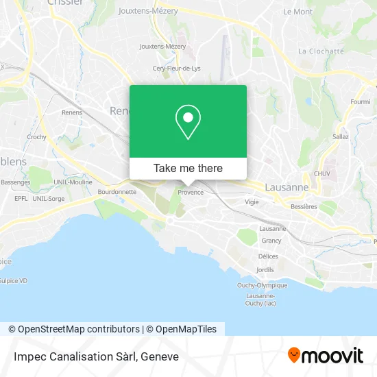 Impec Canalisation Sàrl map