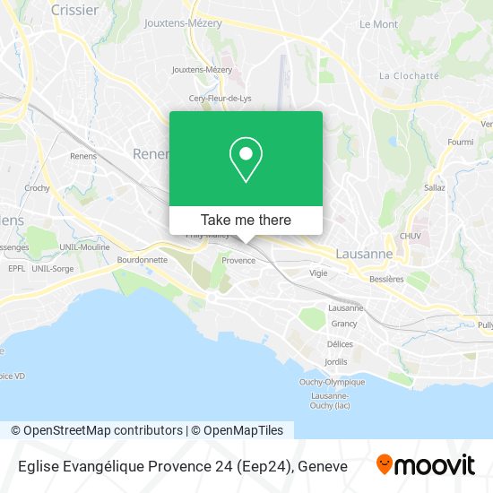 Eglise Evangélique Provence 24 (Eep24) map