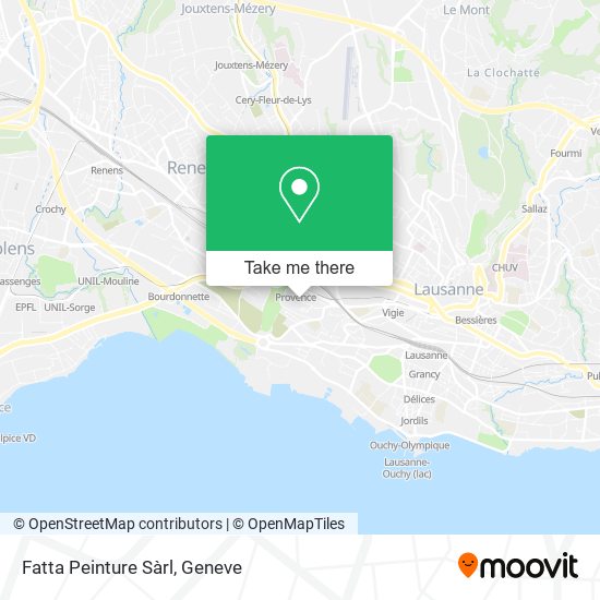 Fatta Peinture Sàrl map