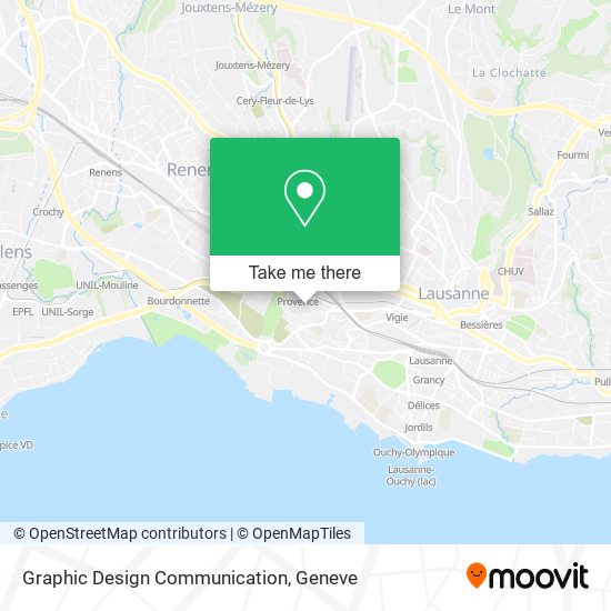 Graphic Design Communication map