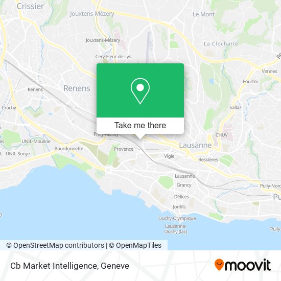 Cb Market Intelligence map