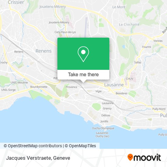 Jacques Verstraete map