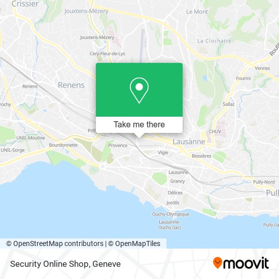 Security Online Shop map