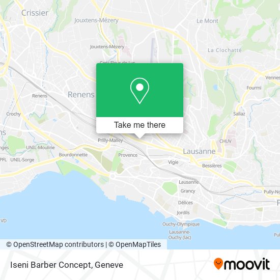 Iseni Barber Concept map