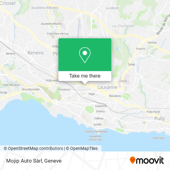 Mojip Auto Sàrl map