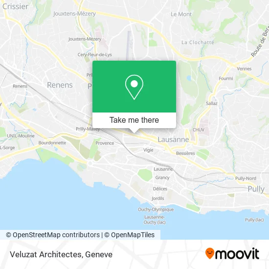 Veluzat Architectes map
