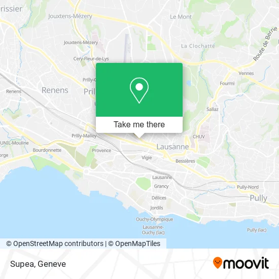 Supea map