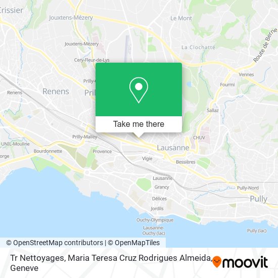 Tr Nettoyages, Maria Teresa Cruz Rodrigues Almeida map