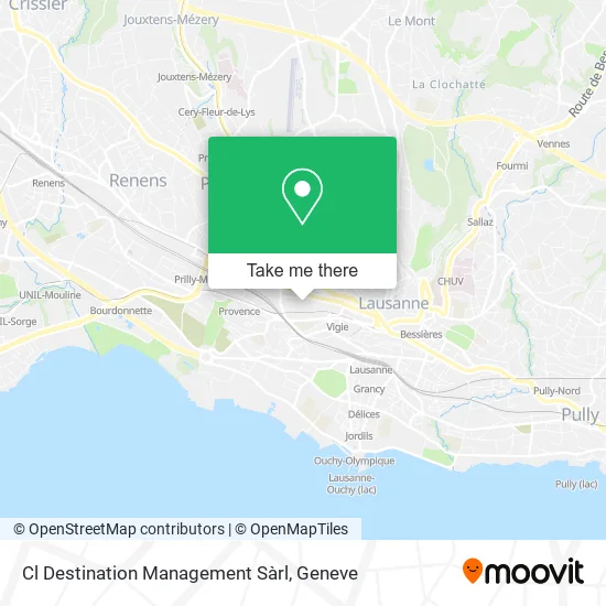 Cl Destination Management Sàrl map