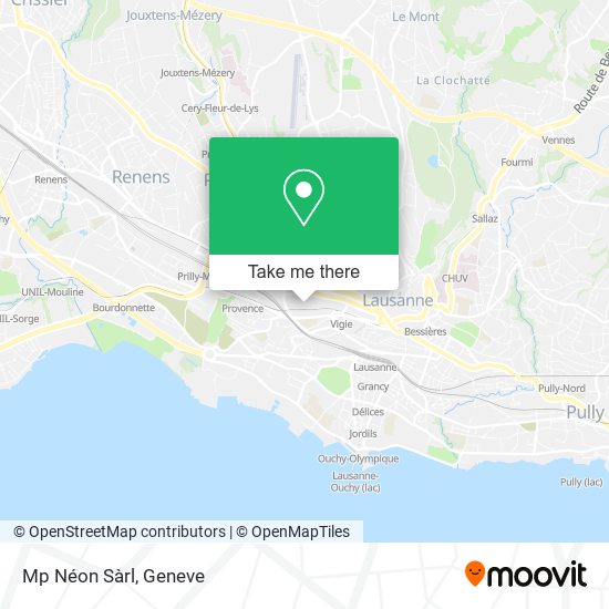 Mp Néon Sàrl map