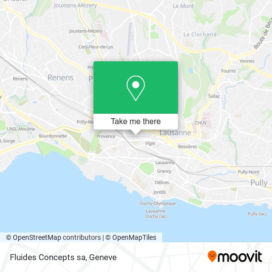 Fluides Concepts sa map