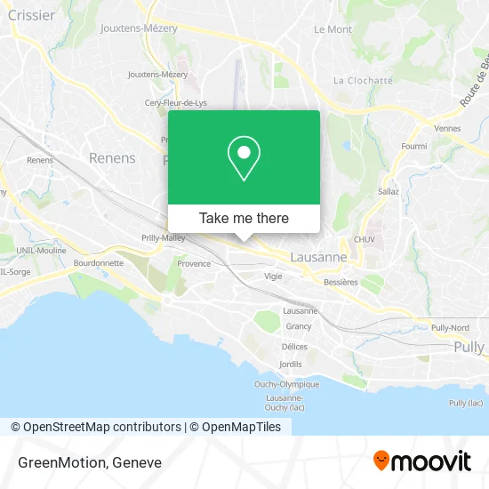 GreenMotion map