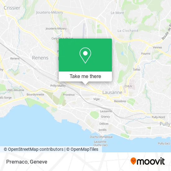 Premaco map