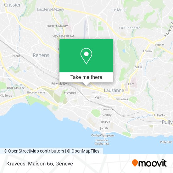 Kravecs: Maison 66 map