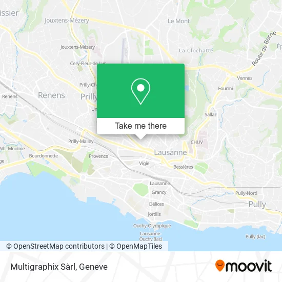 Multigraphix Sàrl map