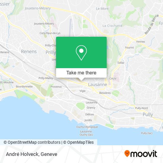 André Holveck map