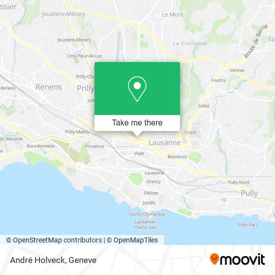 André Holveck map