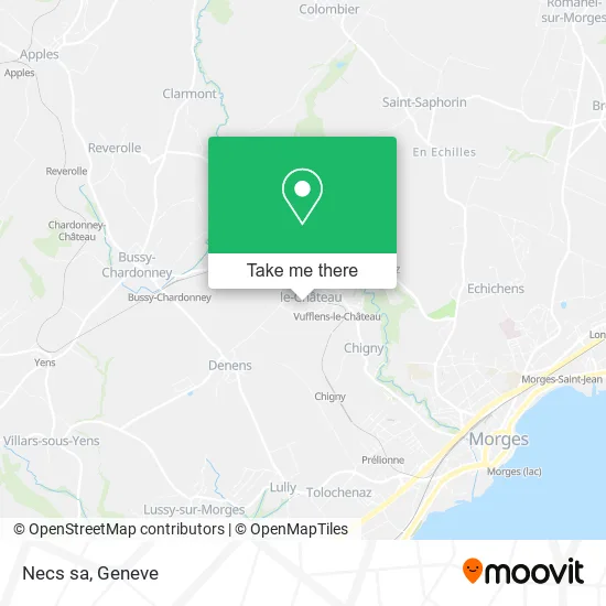 Necs sa map