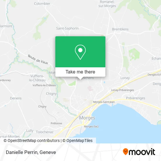 Danielle Perrin map
