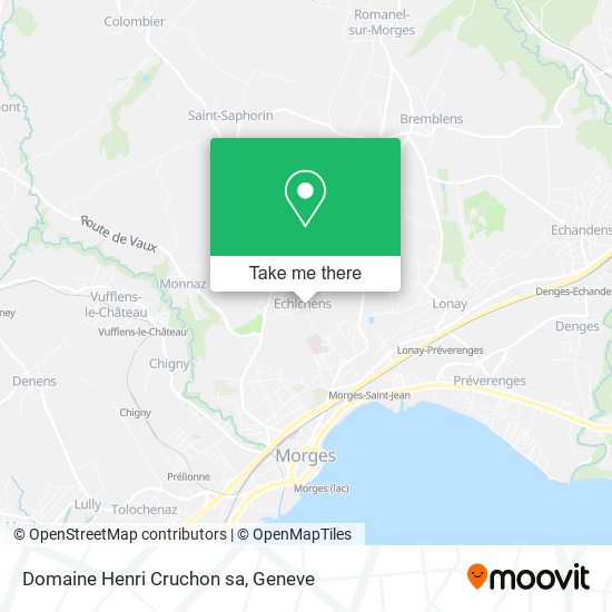 Domaine Henri Cruchon sa map