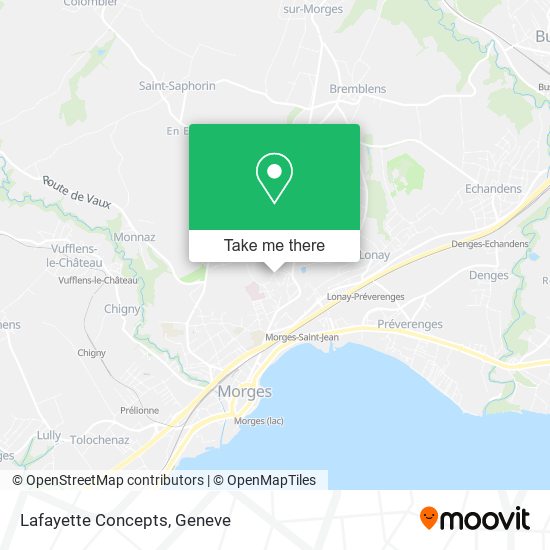 Lafayette Concepts map