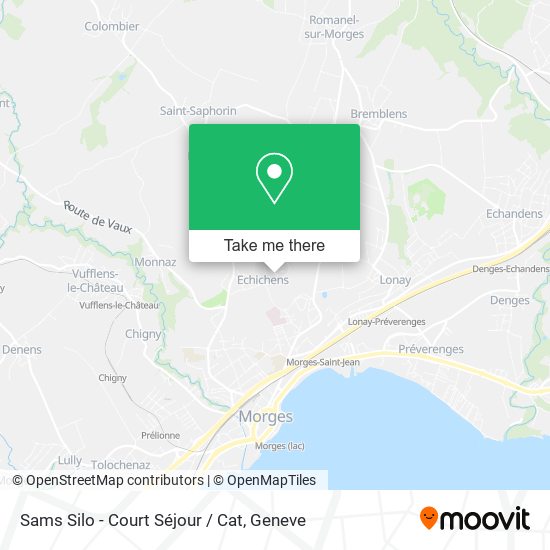 Sams Silo - Court Séjour / Cat map