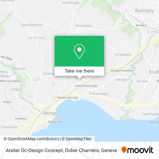 Atelier Dc-Design Concept, Didier Charrière map
