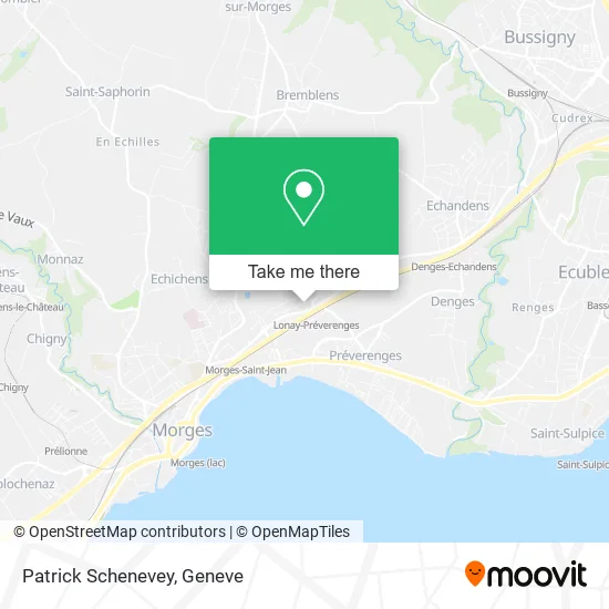 Patrick Schenevey map