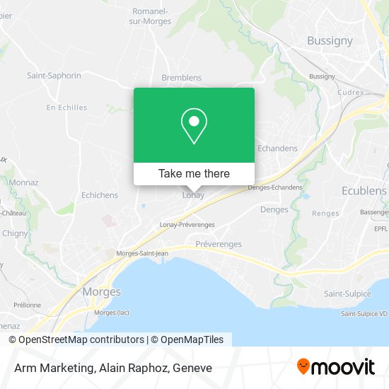 Arm Marketing, Alain Raphoz map