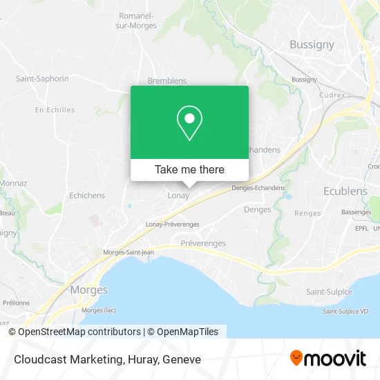 Cloudcast Marketing, Huray map
