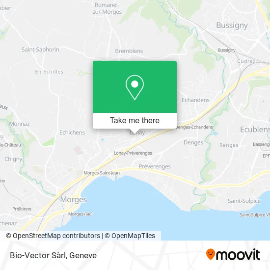 Bio-Vector Sàrl map