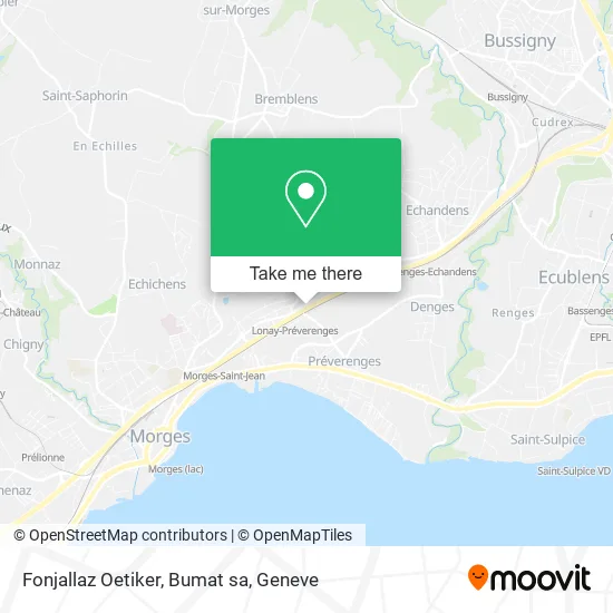 Fonjallaz Oetiker, Bumat sa map